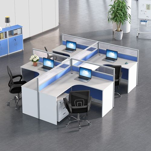 办公桌简约办公家具员工工位职员办公桌屏风组合隔断办公卡工作位