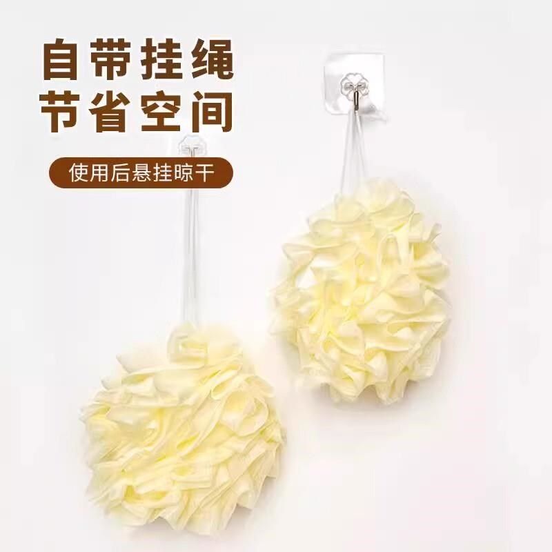 二合一双面两用沐浴球不散花可放香皂浴花球浴室加厚超柔软搓澡球,家庭/个人清洁工具,沐浴球,淘宝优惠券,粉丝福利购,淘宝优惠卷