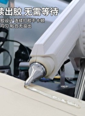 赛得脚踏式热熔胶枪SD823自动出胶打胶机连续电动送胶棒融化胶机