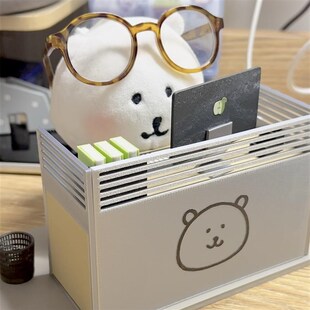 【牛马打工人】可爱自嘲熊工位装饰摆件仿真小物件迷你微缩办公桌