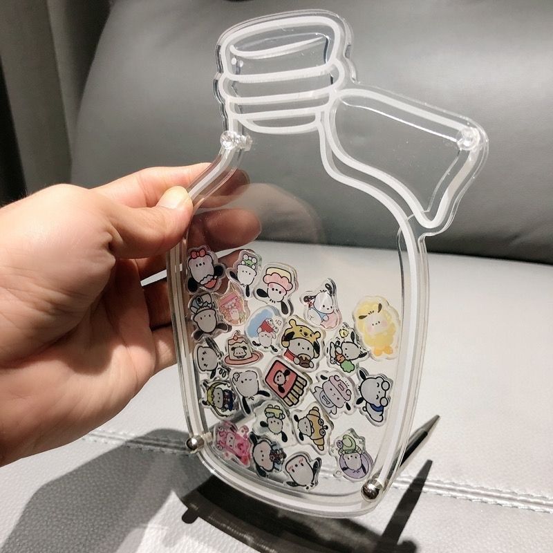 许愿瓶星形瓶子透明亚克力相框生日礼物桌面摆件diy摇摇乐片片2cm,家居饰品,桌面摆件,淘宝优惠券,粉丝福利购,淘宝优惠卷