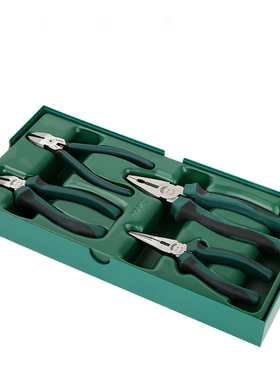 SATA世达工具钢丝钳克丝钳尖嘴钳斜口钳偏口钳水口钳斜嘴钳70303A