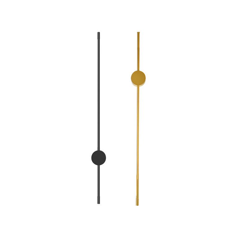 极简线条壁灯免接线长条形格栅客厅充电视背景墙灯卧室轻奢床头灯