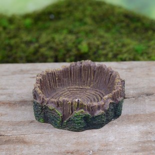 寄居蟹食盆树脂陆龟乌龟饮水蜥蜴守宫角蛙蜘蛛食盘造景水盆异宠