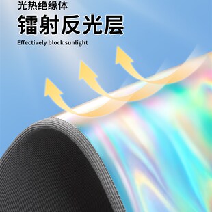 卧室全遮光防晒隔热专用窗帘2025新款阳台遮阳帘100不透光加厚布