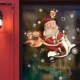 Christmas Santa Window 2024 Stickers Merry Claus