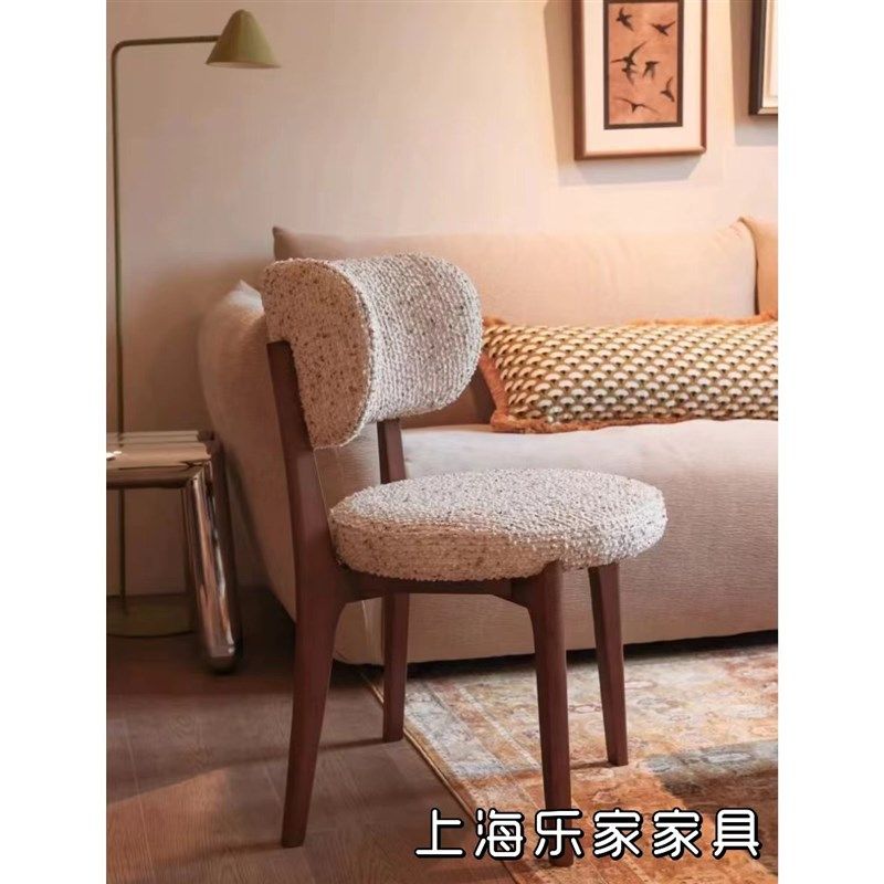乐家家具lily椅法式复古奶油风高级不带扶手餐椅客厅单椅轻奢欧式,商业/办公家具,成套商业设施家具,淘宝优惠券,粉丝福利购,淘宝优惠卷