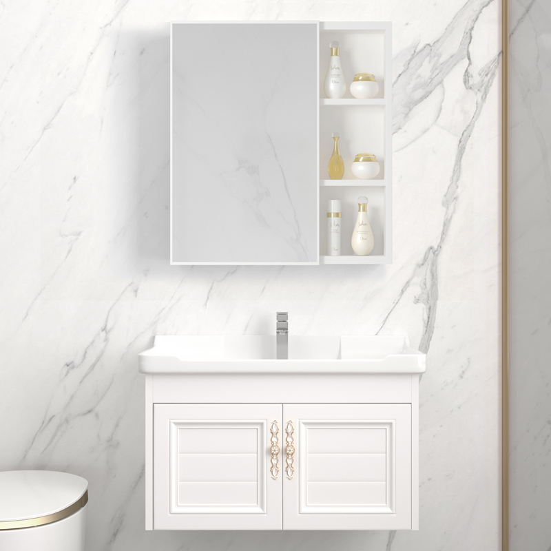 太空铝浴室柜e组合小户型洗手盆洗脸盆池面盆化妆室洗漱台现代简