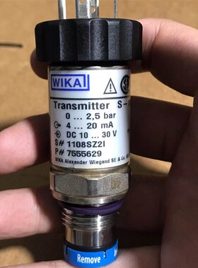 WIKA威卡压力传感器S-11 压力范围0-2.5bar 输