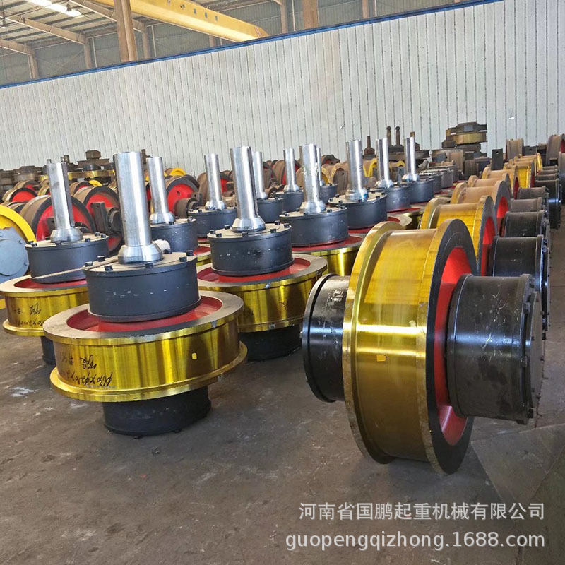 起重机双梁小车行走轮直径250mm-500mm单边车轮组