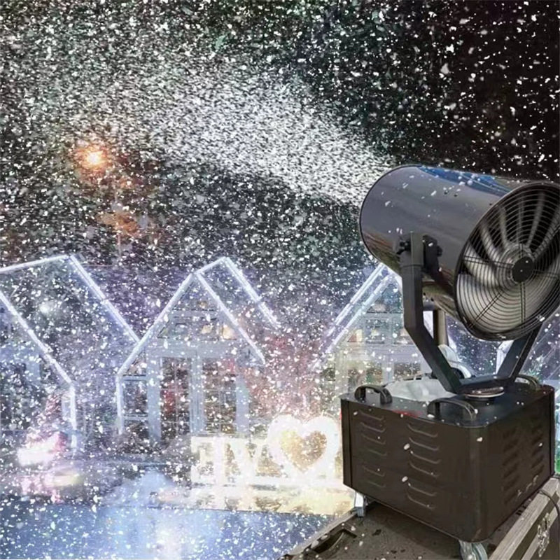 大型造雪机喷雪3500机飘下雪圣诞瓦机舞台制雪机雪花机摇头
