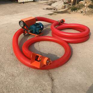 中驱螺旋蛟龙粮食上料机移动式装车收谷机收沙机小型家用吸粮机