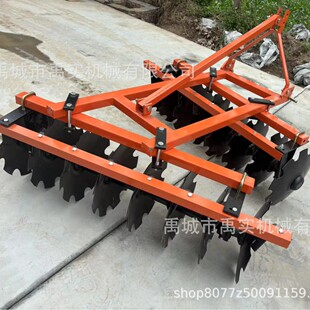 开荒种地翻地机 悬挂式圆盘耙农用大型不同宽幅圆盘耙2.2米轻耙