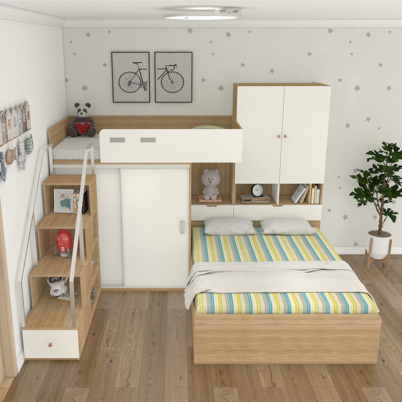 儿童半高床简约衣柜多功能组合套装储物床小户型子母床实木高低床,橡塑材料及制品,其他塑料制品,淘宝优惠券,粉丝福利购,淘宝优惠卷