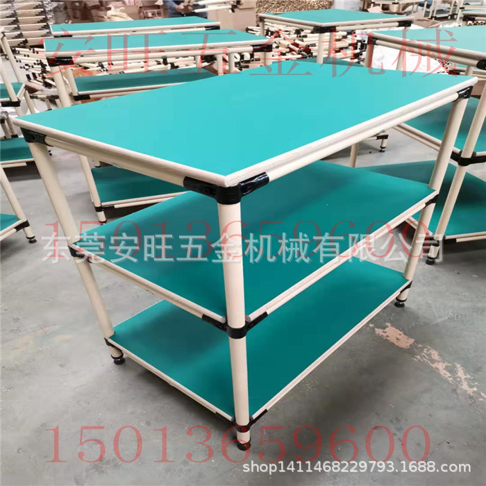 线棒工作台精益管周转车精益管工作台三层精益管物料架