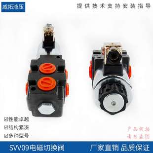 實體工廠 歐洲品質 威拓液壓 SVV90系列電磁切換閥