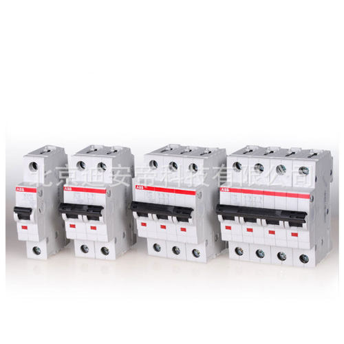 S204-C0.5 ABB小微断C特性S200系列微型断路器 4P 0. 10113680