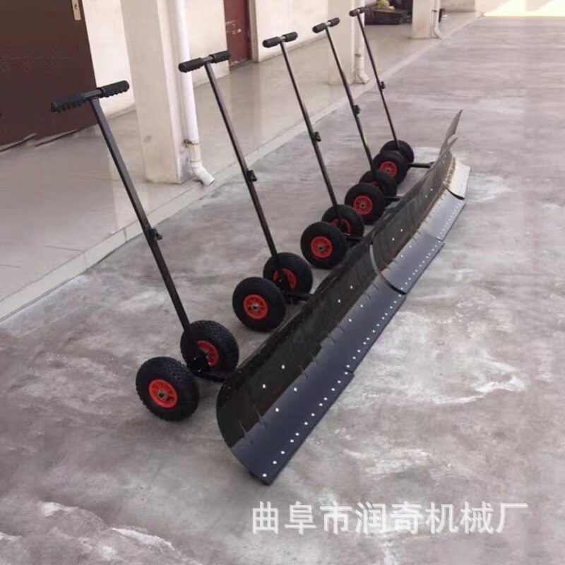 轮式可折叠手推推雪铲
