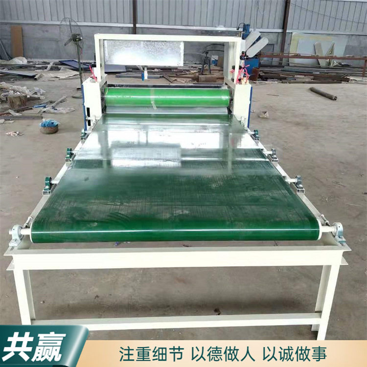 易清洗立式木工单面全自动滚胶机