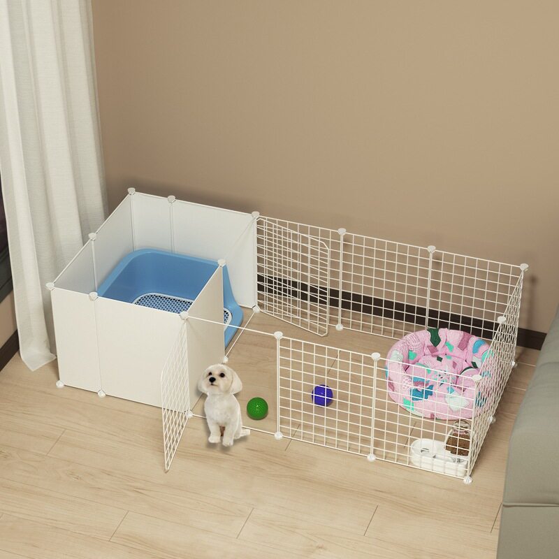 狗笼中型犬笼子带厕所室内大号特大号宠物狗狗栏杆护栏围栏栅栏