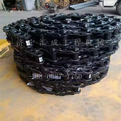 三一SR205旋挖钻链条履带板 钻机四轮一带 三一SR205履带轮