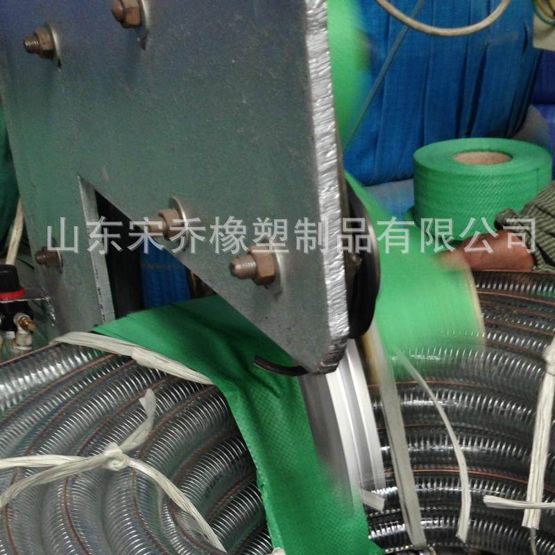 PVC耐寒防冻防静电输油透明钢丝管16mm-300mmPVC钢丝螺旋增强管