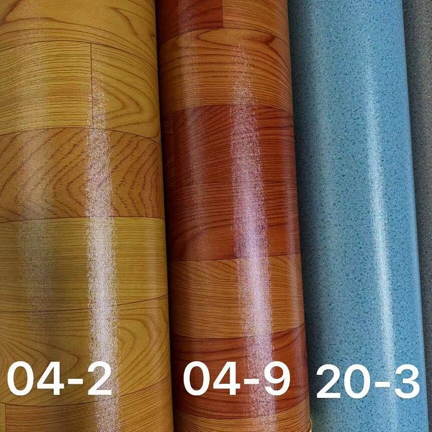 1.0蓝底地板革水泥地铺地板贴耐磨塑胶地板胶防水商用工程革地胶