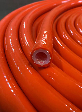 GREATFLEX红色食品卫生级网纹编织硅胶管BP20厂家