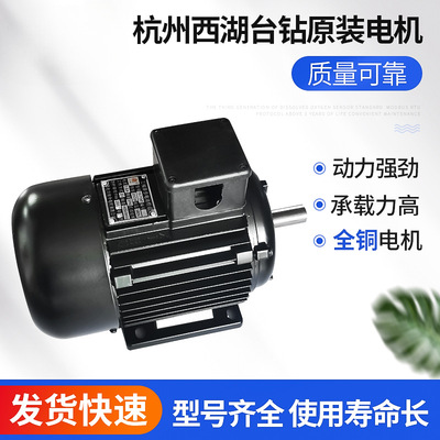 杭州西湖台钻电机YS7114T YS7124T YS8036T三相异步380V马达