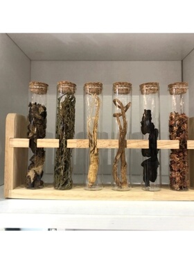 药材介绍卡神农本草经草药标本中中装饰中药书签diy中草摆件