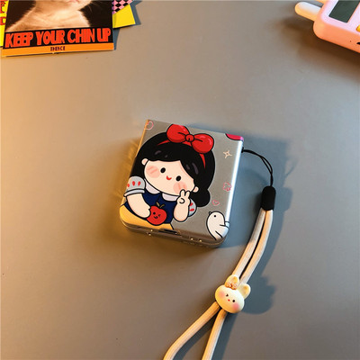 简约可爱卡通防摔手机壳挂绳