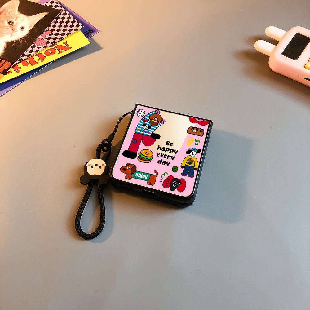 简约高级感防摔手机壳挂绳