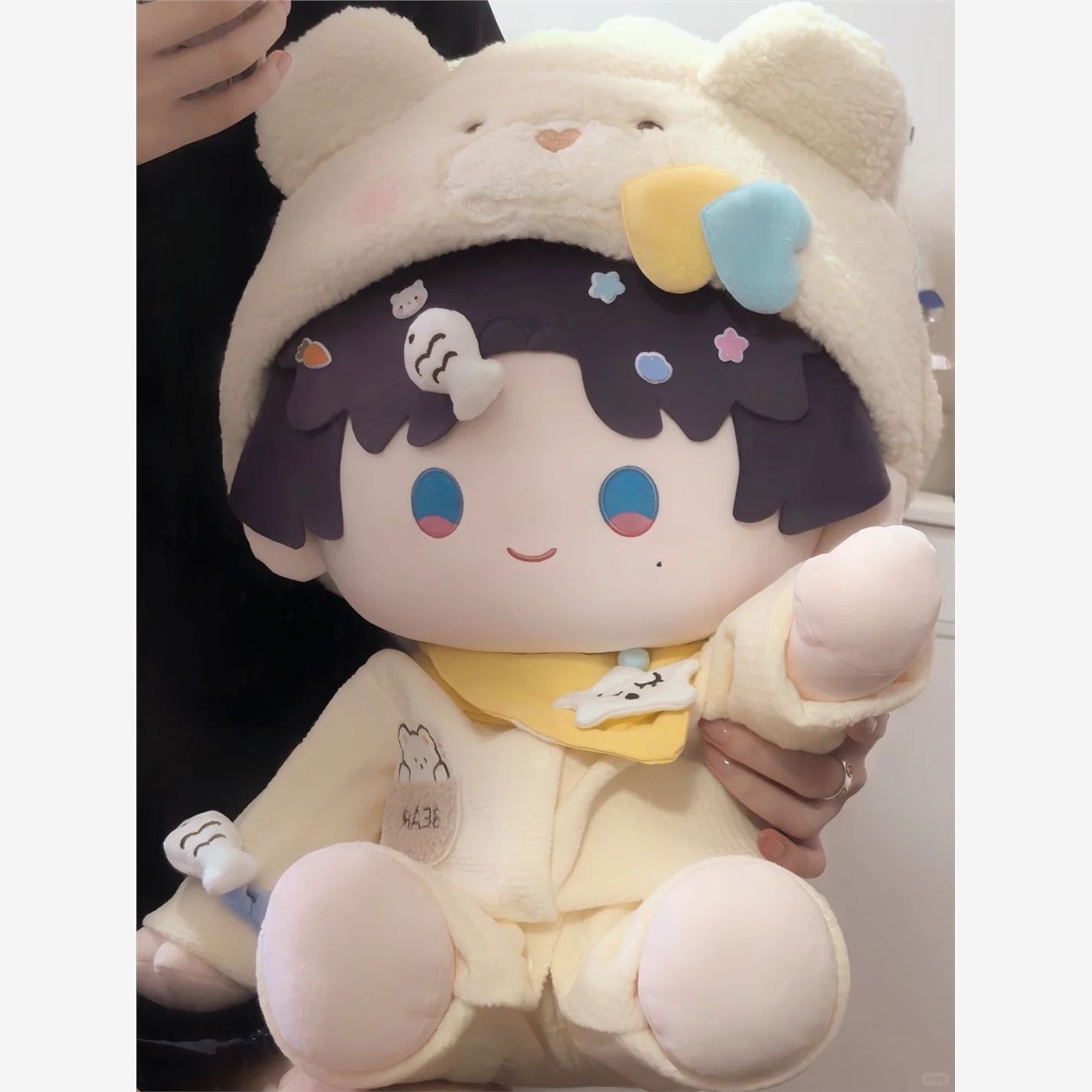 40cm坐姿娃衣棉花服公仔