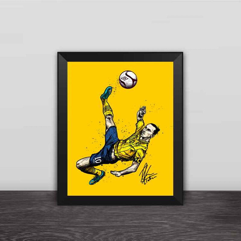 新品伊布经典倒钩插画款实木装饰相框照片墙桌摆挂框摆件家居壁画