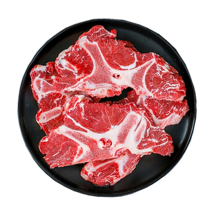 芈羊羊宁夏黄牛肉新鲜现杀牛脊骨头牛蝎子新鲜带肉牛脖5斤