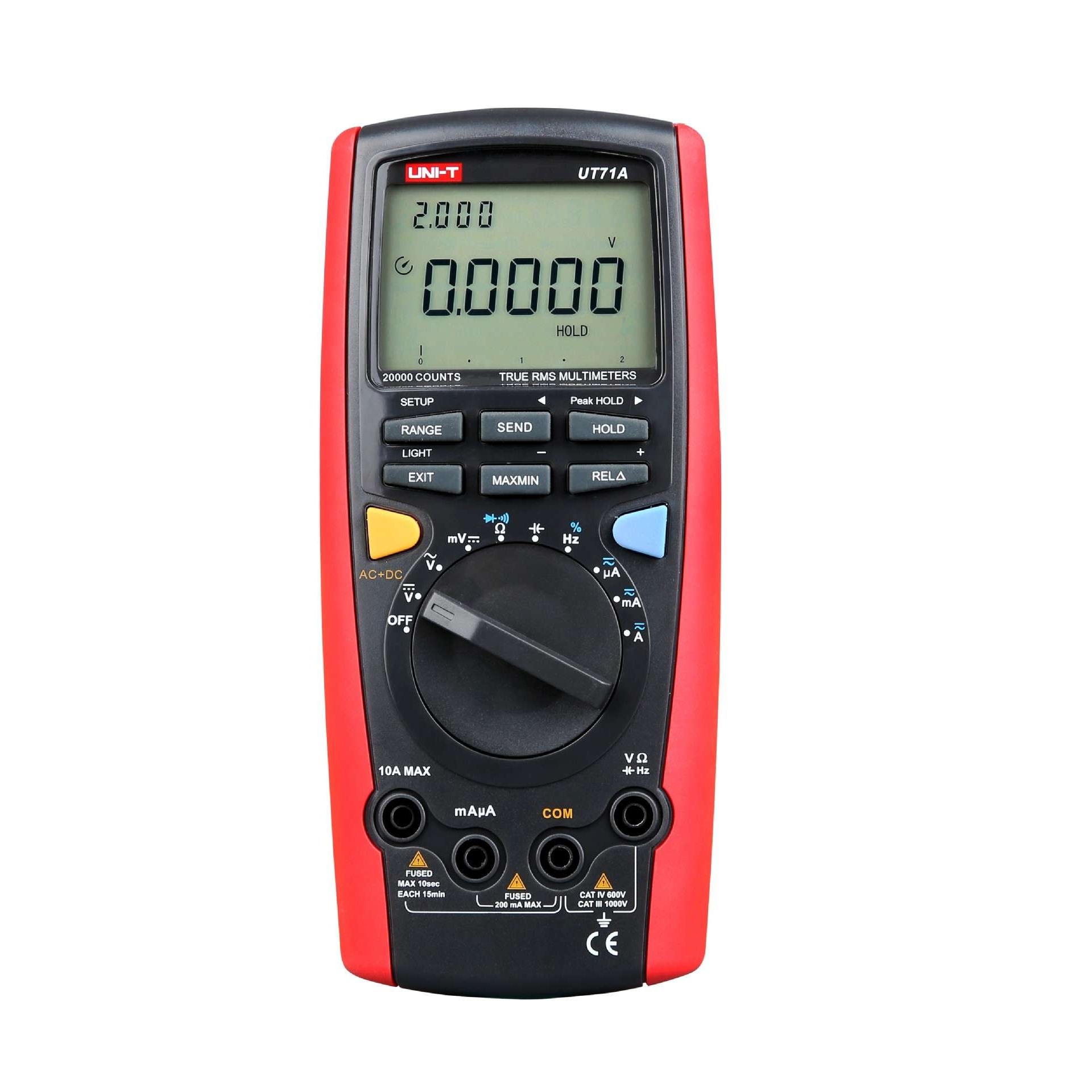 UNI-T/优利德智能型数字万用表UT71A/UT71B/UT71C/UT71D/UT71E