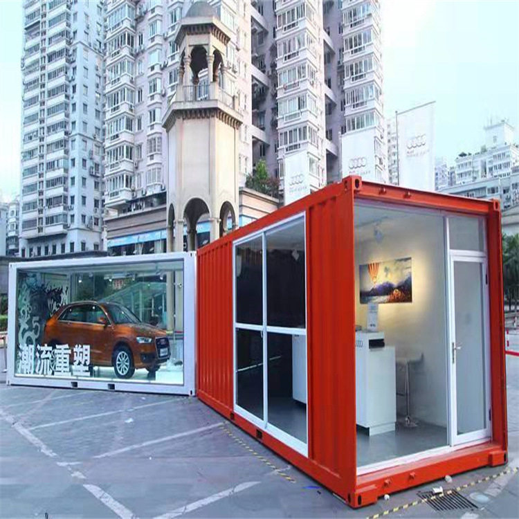 营口双层集装箱酒店太空舱民宿集装箱创意园集装箱商业街
