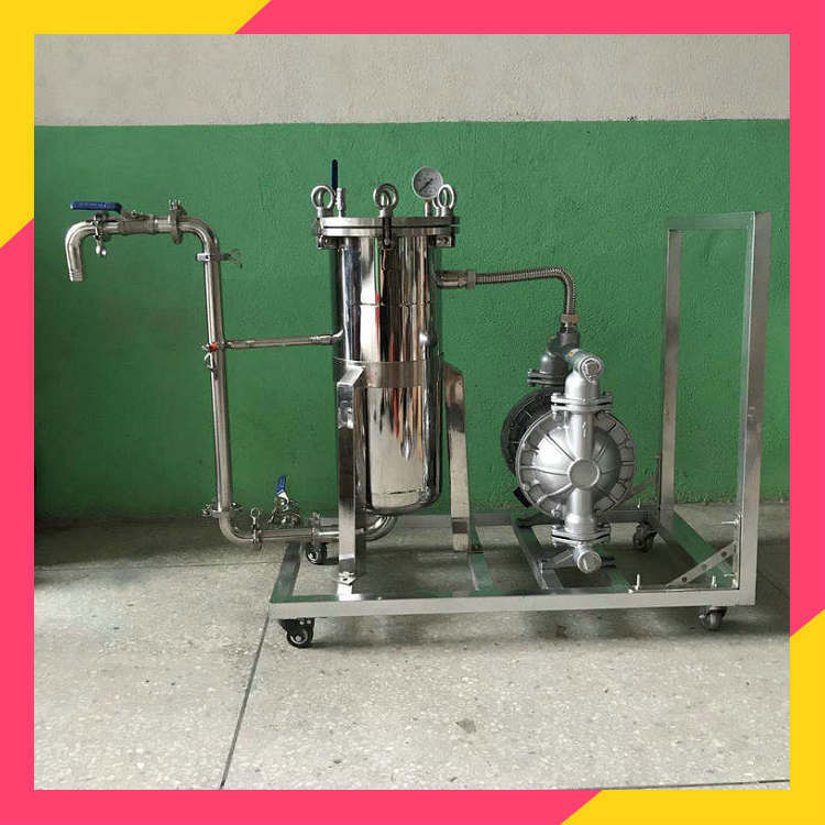 胶水过滤机 胶水杂质过滤器 胶水滤袋过滤器 不锈钢胶水过滤机