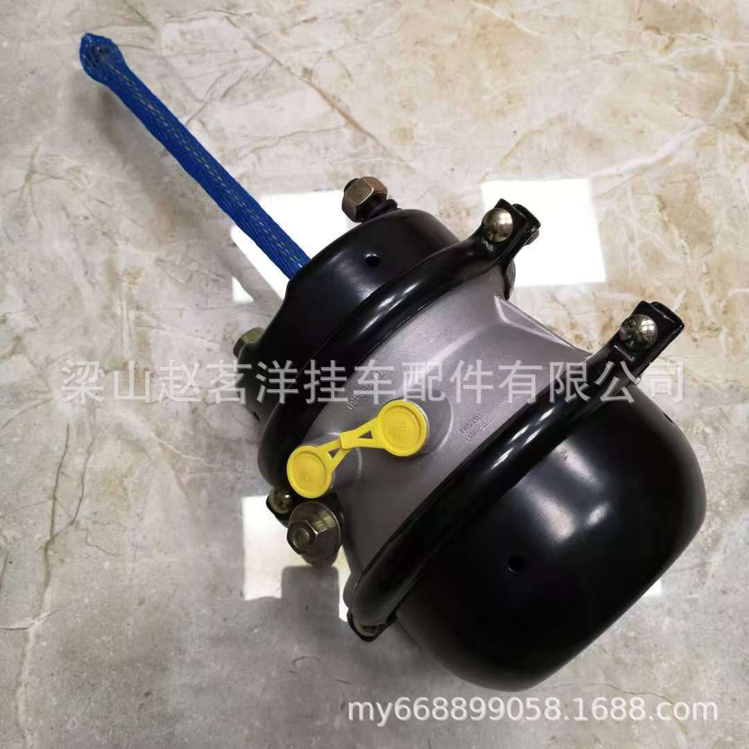 供应批发半挂车刹车分泵 刹车单气丝 双气室 直销半挂车制动室