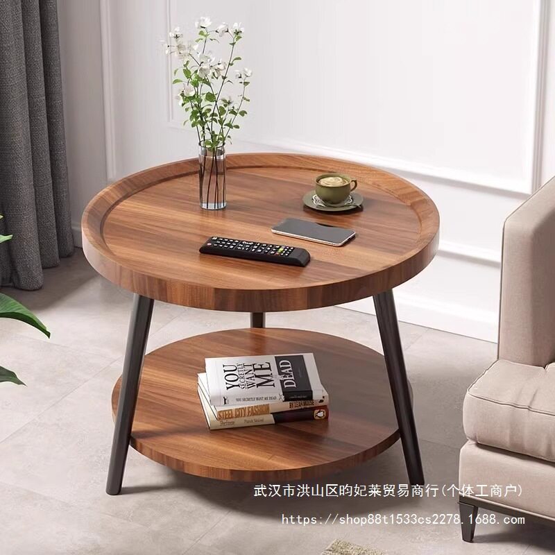 北欧小茶几桌子沙发边几客厅家用小户型床头桌简易角几边柜昀妃莱