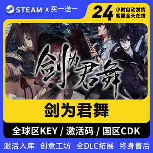 Steam 剑为君舞 全DLC激活码入库 CDK 国区可激活
