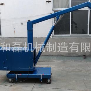 液压小吊车手动旋转电动吊车 直销QY微型模具吊车配重式