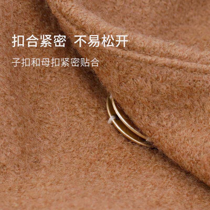 速发金属扣子衣服钮扣按扣子母扣毛线开襟衫按压式暗扣风衣大衣隐