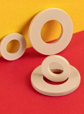 速发PE5K塑料高强E平垫圈绝缘尼龙平垫耐强酸碱耐高温4M度M6810