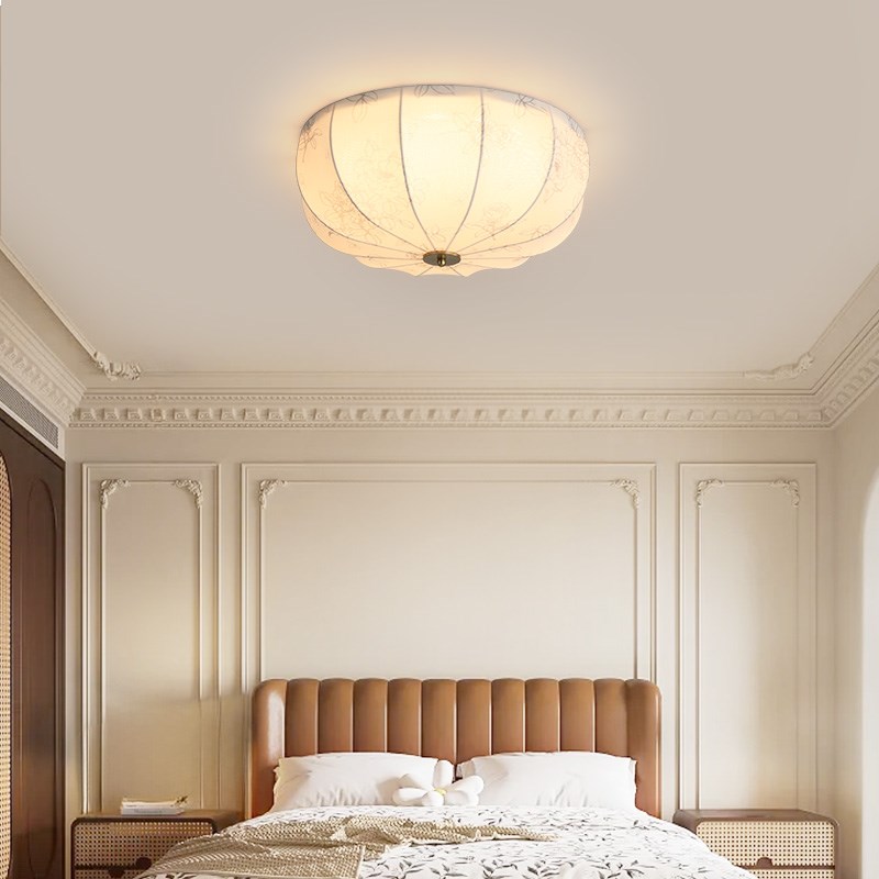 速发吸顶灯卧室灯 美式复护古式书房餐厅灯法眼走廊过台灯具