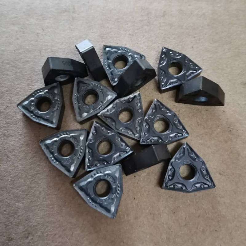 速发瓦尔特金控车刀片形桃桃型车床刀粒开粗硬质合数刀头WMG08040