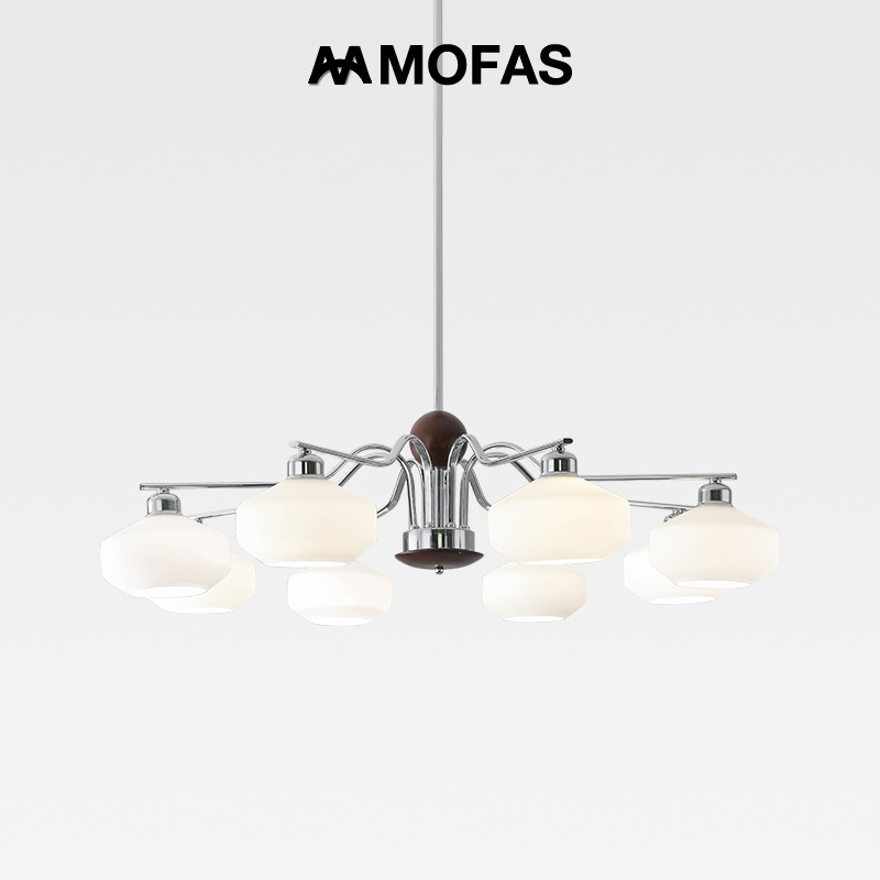 速发MOFAS法式复包古豪斯卧室吊灯客厅餐厅魔豆实美木式简约书房
