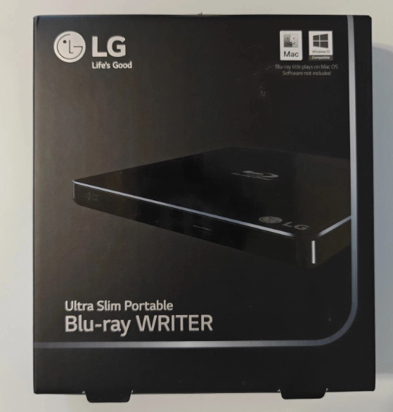 LG GP65NB60外置DVD刻录机支持4k全新光驱DVD/CD刻录机光驱