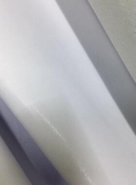 厂家直白色纳帕纹鞋料超纤皮革环保高弹哑光人造