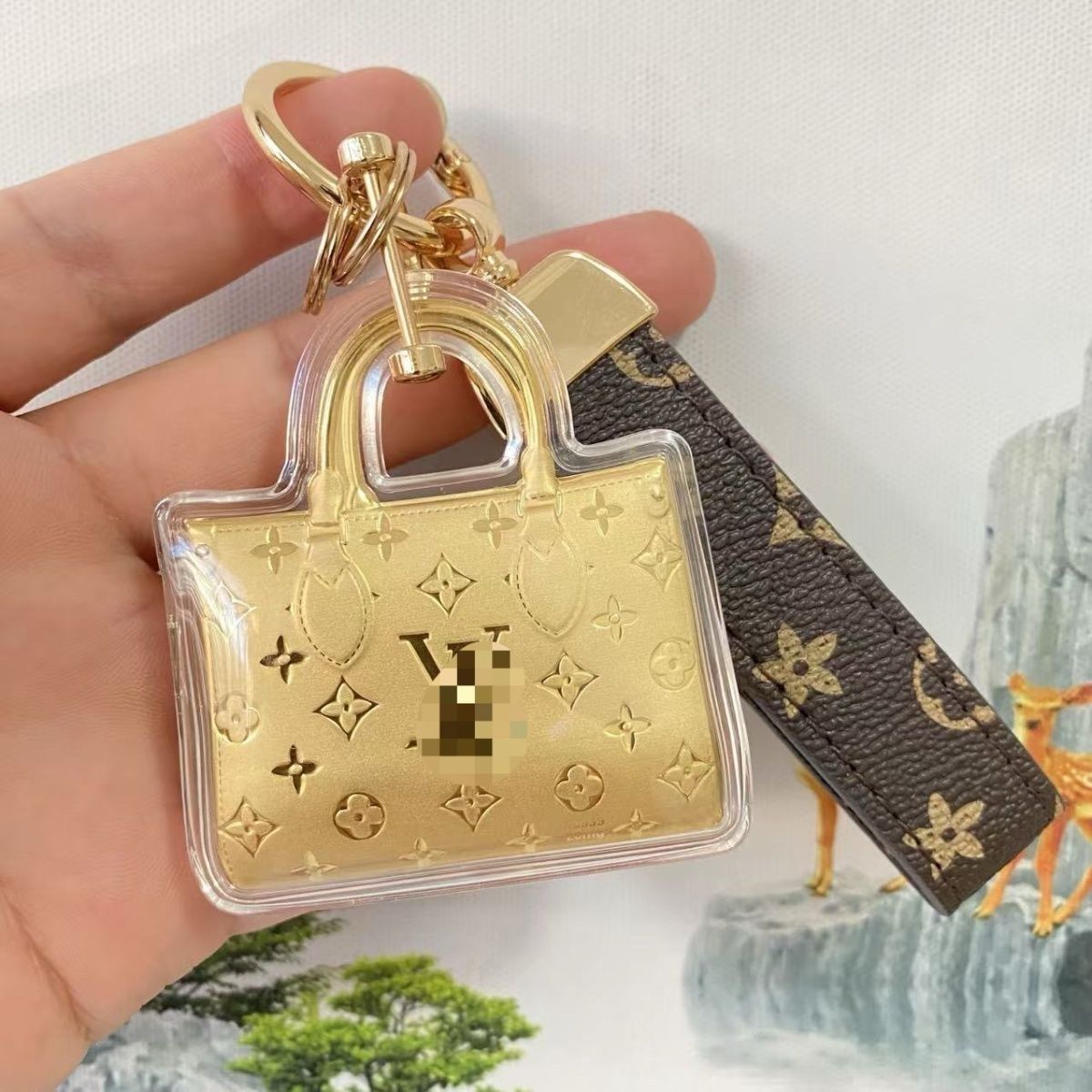 黄金足金999马上有钱手机钥匙包包挂绳礼物小马宝莉卡通人物挂饰